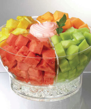 Prodyne on-ice fruit bowl