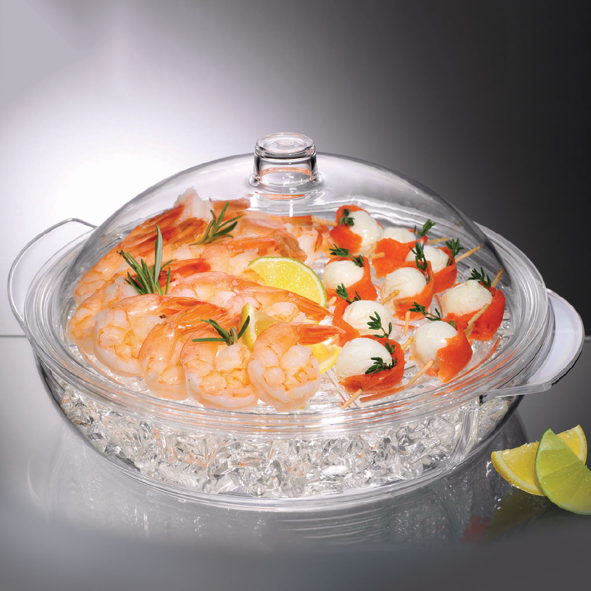 Prodyne Server On Ice™ with seafood