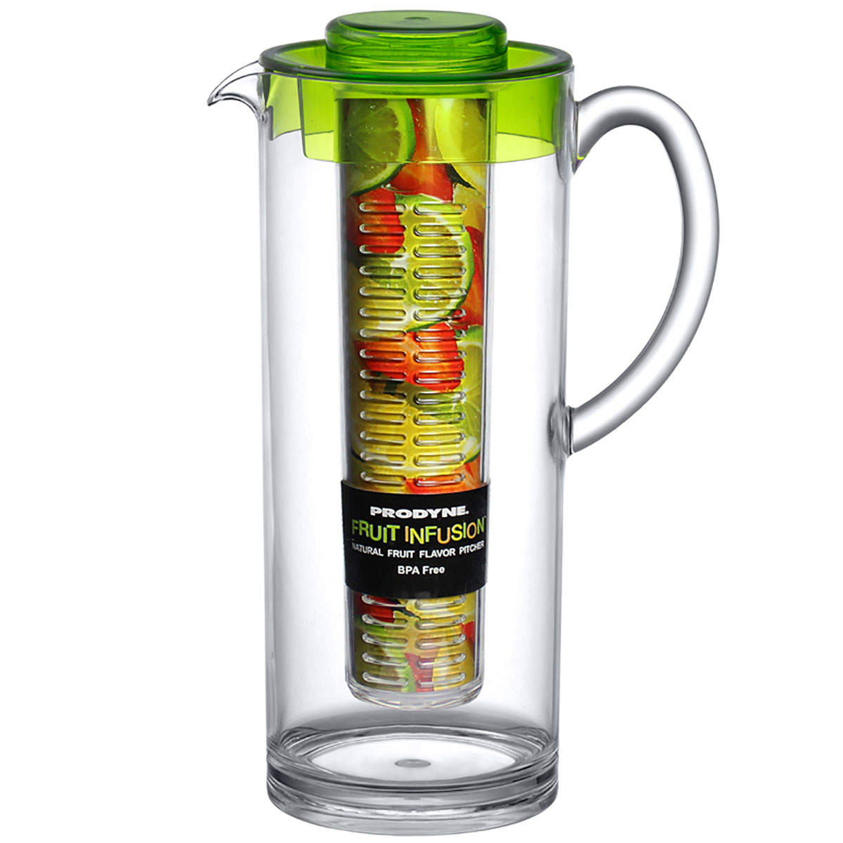 Trim Fruit Infusion™ Pitcher – Red lid - Prodyne