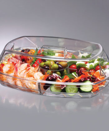 Prodyne FLIP-LID Appetizers On Ice™ with lid