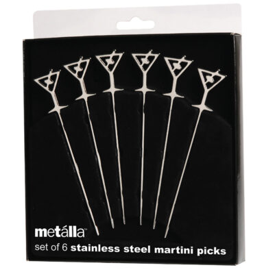 Martini stainless steel martini picks