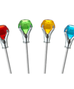 colorful Bloody Mary Diamond Cocktail Skewers