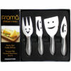 Froma™ Stainless Steel Happy Faces cheese knife set in packaging