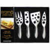 Froma™ Stainless Steel Little Holes cheese knife set in packaging
