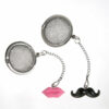 Lips & Mustache Tea Strainers/Infusers