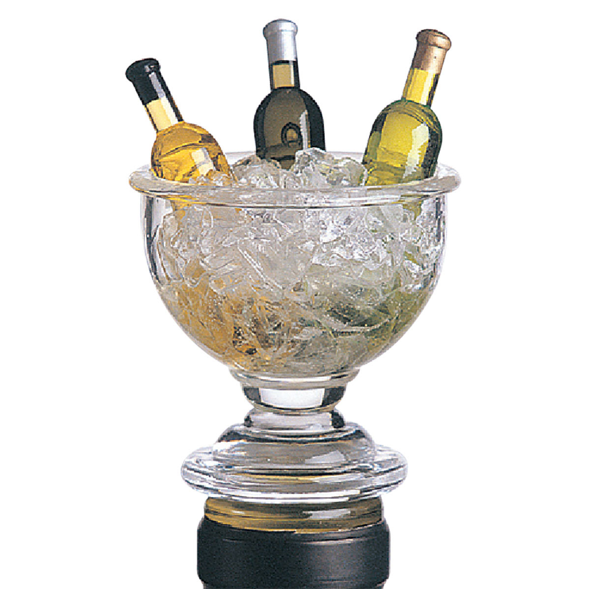 Big Wine Bowl Acrylic Mini “Wine Chiller” Bottle Stoppers - Prodyne