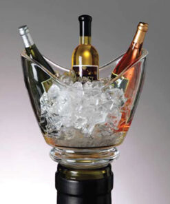 Vino Gondola Acrylic Mini "Wine Chiller" Bottle Stopper
