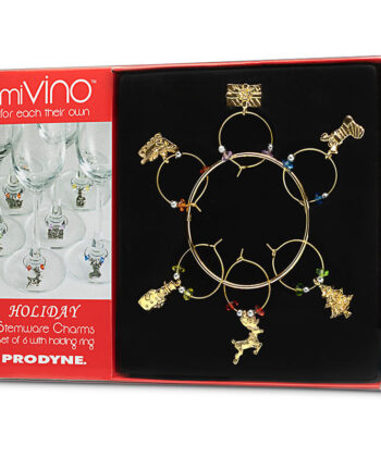 Holiday Stemware Charms in Package