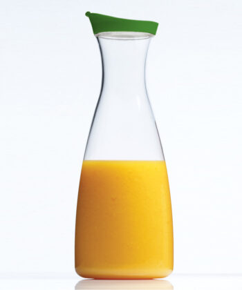 Acrylic Juice Jar, 36 oz with Green Lid